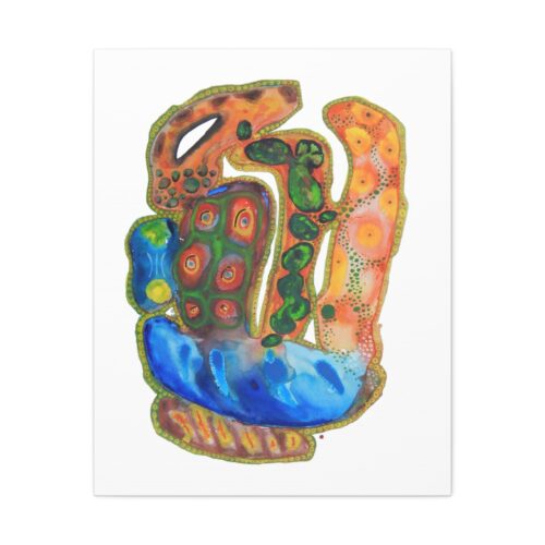 "A Thousand Eyes, Looking In" Canvas