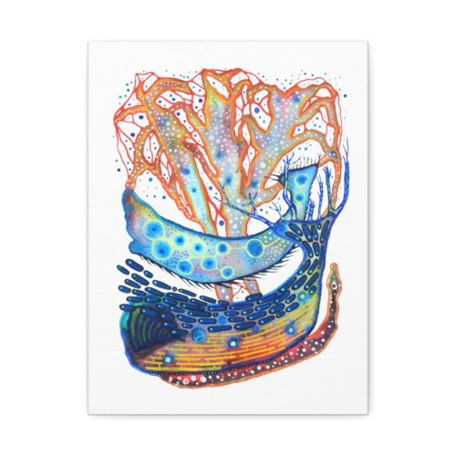 "The Deep Blue" Canvas