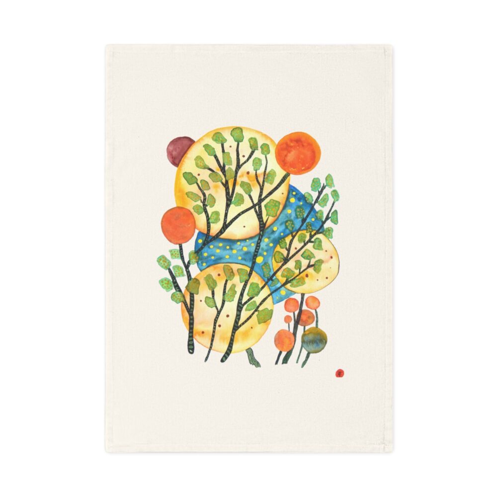 "Sprouting" Cotton Tea Towel