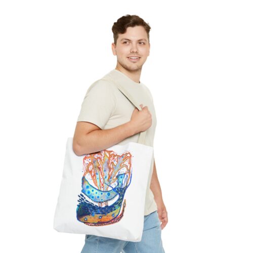 "The Deep Blue" Canvas Bag