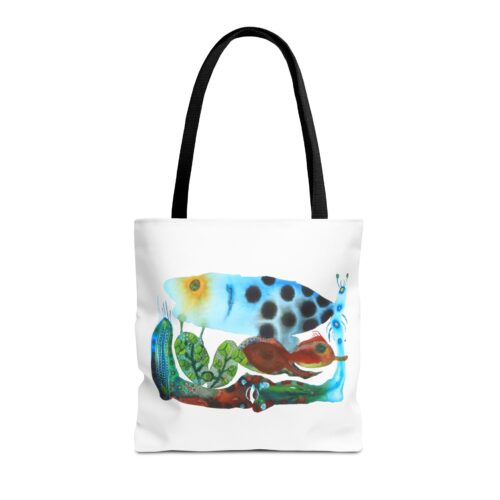 3945924531747927715_2048.jpeg "The Pond In The Garden" Canvas Bag