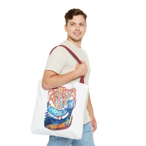 "The Deep Blue" Canvas Bag