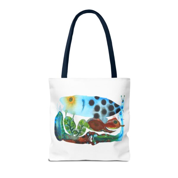 6025782899269916265_2048.jpeg "The Pond In The Garden" Canvas Bag