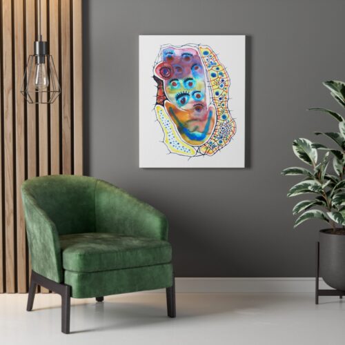 "On The Coral Reef" Canvas