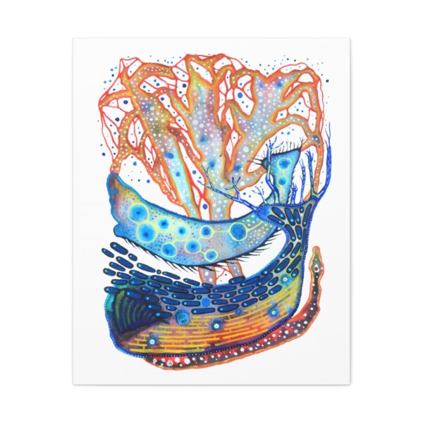 "The Deep Blue" Canvas