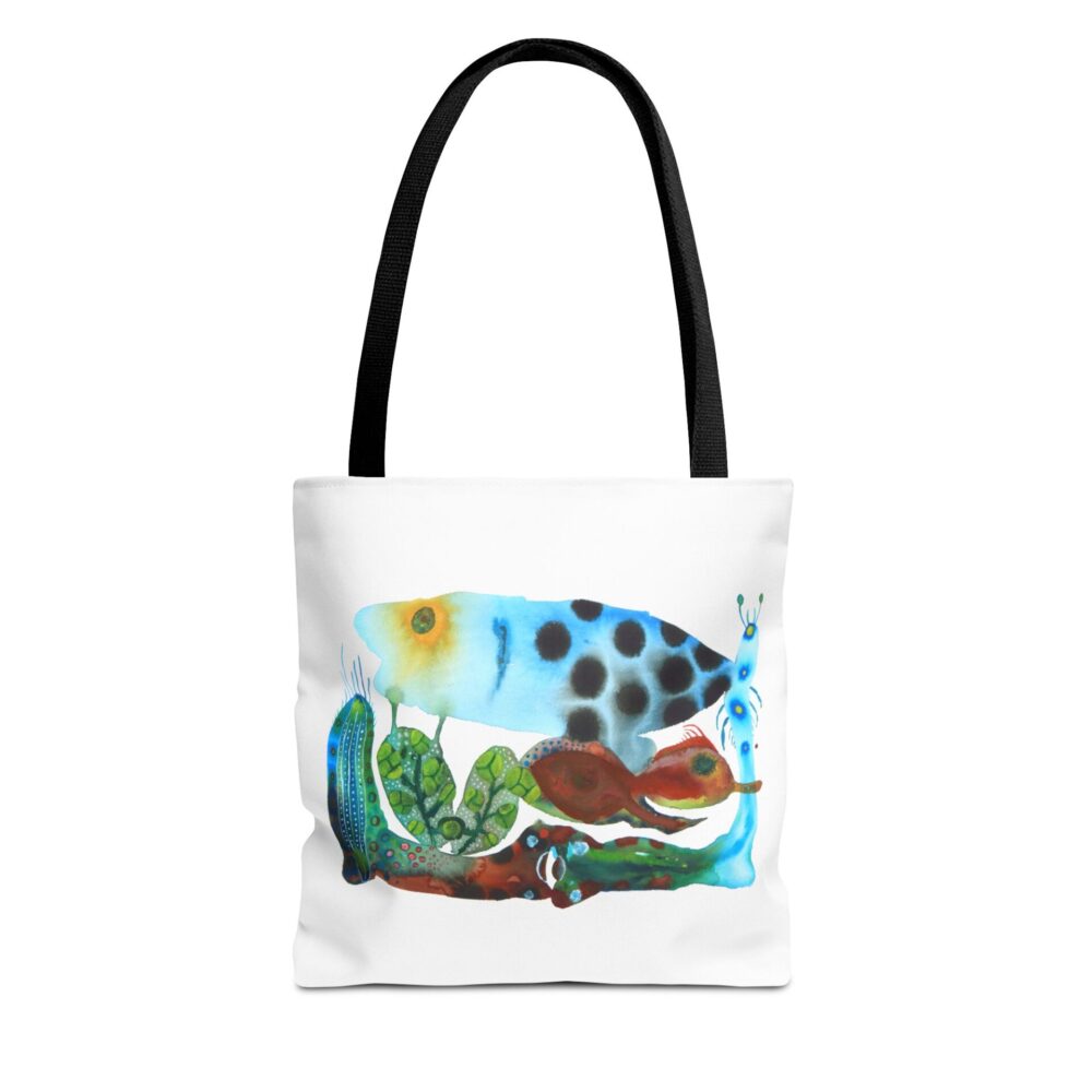 "The Pond In The Garden" Canvas Bag