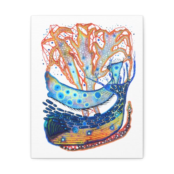 "The Deep Blue" Canvas