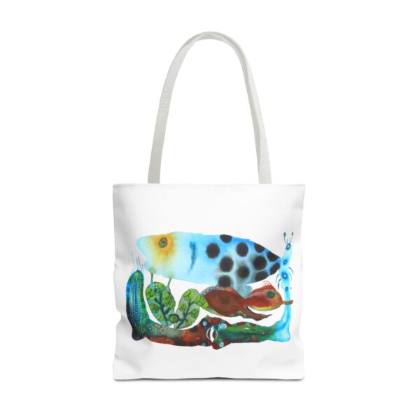 9438902653904509839_2048.jpeg "The Pond In The Garden" Canvas Bag
