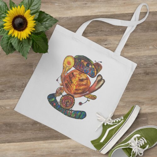 "Opening Up" Cotton Bag