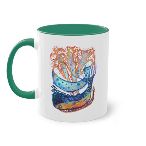 "The Deep Blue" Coffee Mug