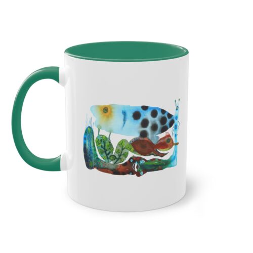 "The Pond In The Garden" Coffee Mug