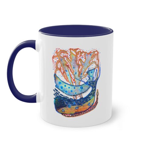 "The Deep Blue" Coffee Mug