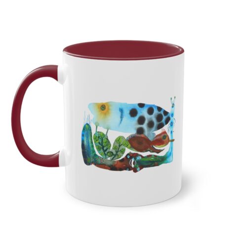 "The Pond In The Garden" Coffee Mug