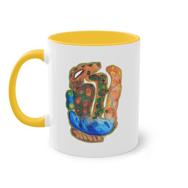 "A Thousand Eyes, Looking In" Coffee Mug