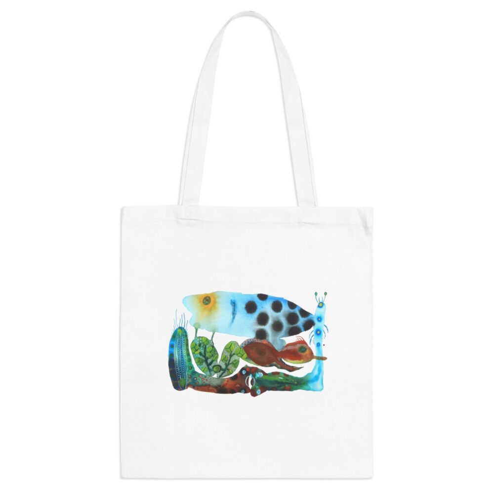 "The Pond In The Garden" Cotton Bag
