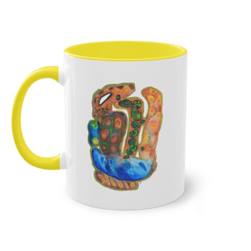 "A Thousand Eyes, Looking In" Coffee Mug