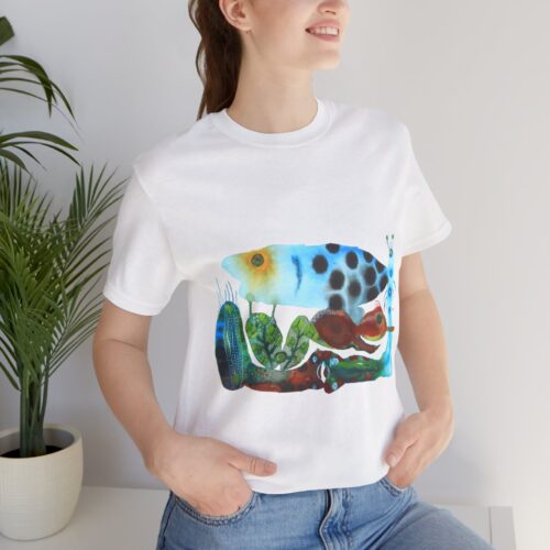 "The Pond In The Garden" Unisex T-Shirt