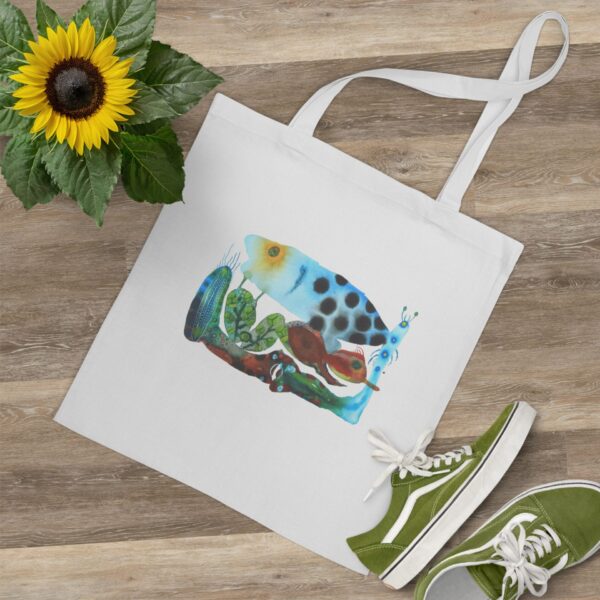 "The Pond In The Garden" Cotton Bag