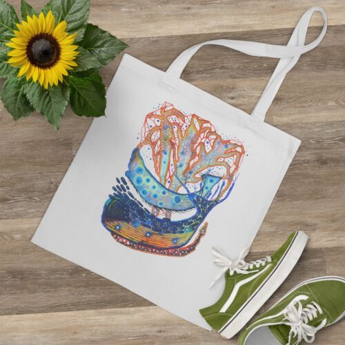 "The Deep Blue" Cotton Bag