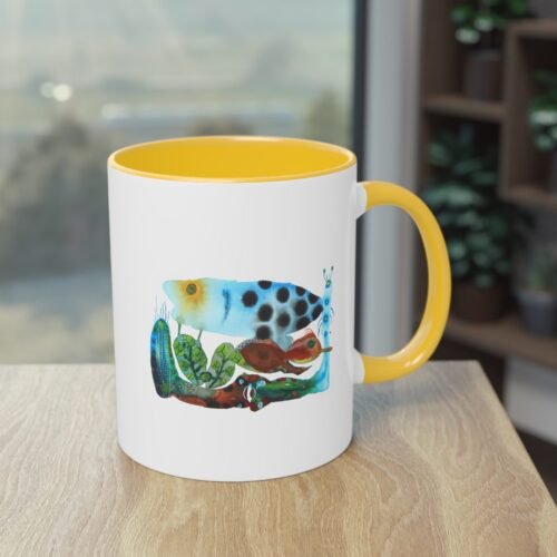 10304284123774156405_2048.jpeg "The Pond In The Garden" Coffee Mug