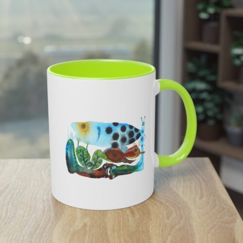 13449285855943624484_2048.jpeg "The Pond In The Garden" Coffee Mug
