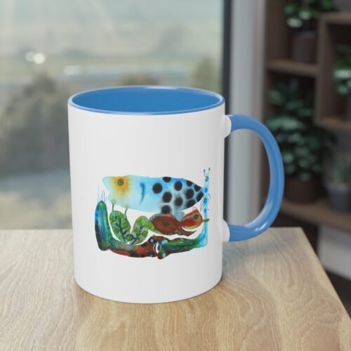 15321088112663428653_2048.jpeg "The Pond In The Garden" Coffee Mug