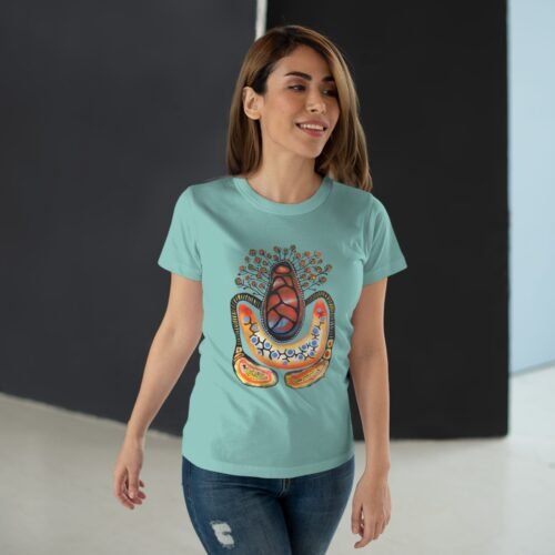 "Sprouting" on Women's T