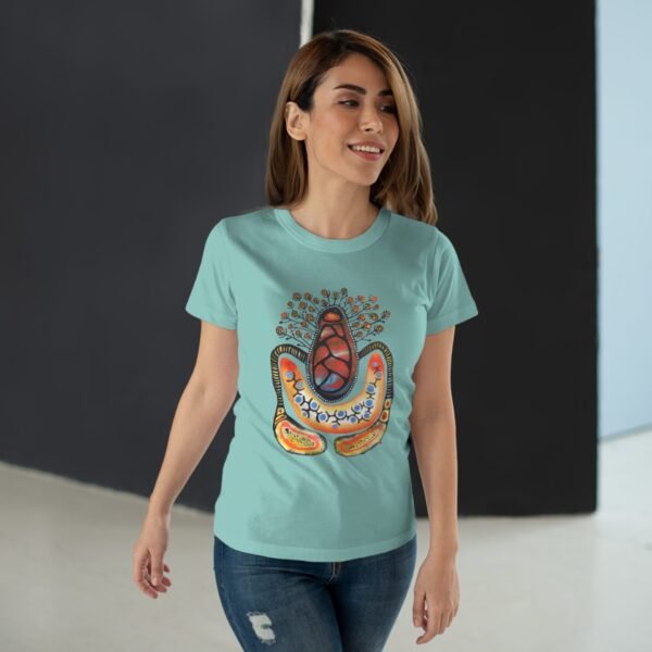 "Sprouting" on Women's T