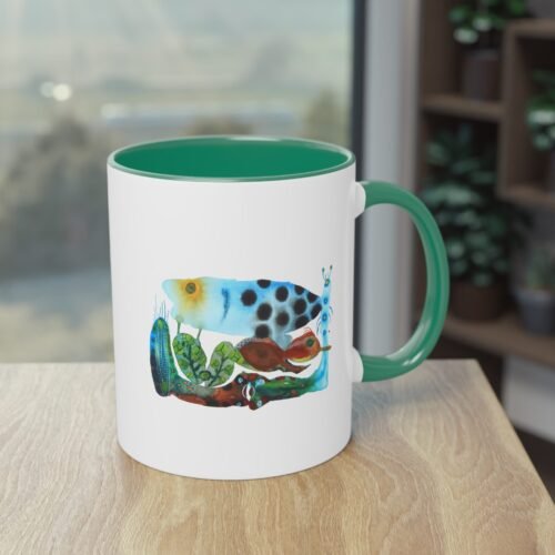 16578974824062092175_2048.jpeg "The Pond In The Garden" Coffee Mug