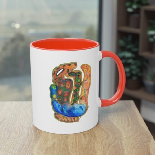 16798707543735625411_2048.jpeg "A Thousand Eyes, Looking In" Coffee Mug