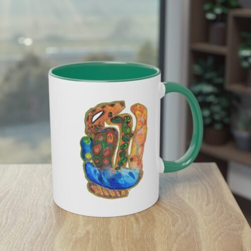 18215242641022200653_2048.jpeg "A Thousand Eyes, Looking In" Coffee Mug