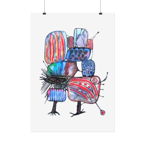 "The Baboon" on Paper