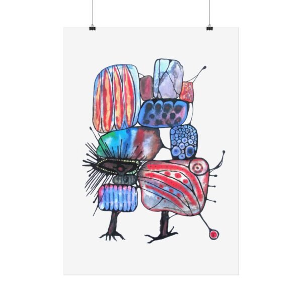 "The Baboon" on Paper