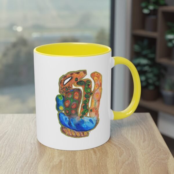 5313204186864525117_2048.jpeg "A Thousand Eyes, Looking In" Coffee Mug
