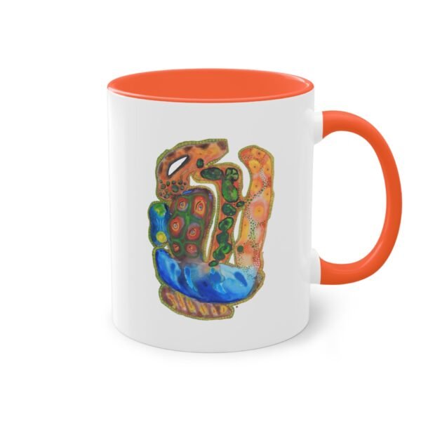 5729068171477396015_2048.jpeg "A Thousand Eyes, Looking In" Coffee Mug