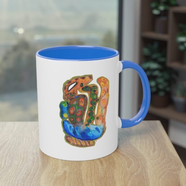 7432645975907370917_2048.jpeg "A Thousand Eyes, Looking In" Coffee Mug