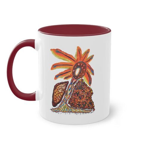 8098016998525605908_2048-3.jpeg "Scream" on Coffee Mug