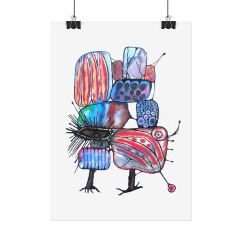"The Baboon" on Paper