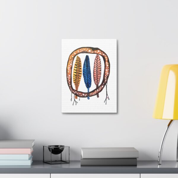 "Around The World" on Canvas